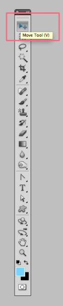 The Move Tool In The Tools Panel