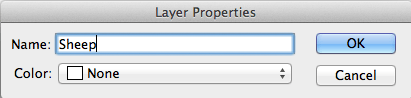 Layer-Properties Dialog