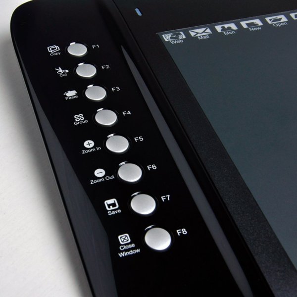 Ugee M1000L Shortcut keys