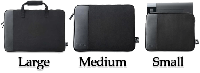 Different Sizes Of The Intuos Case