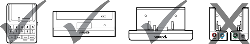 Compatible dock types