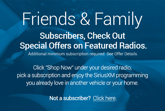 Deals on siriusxm subscriptions