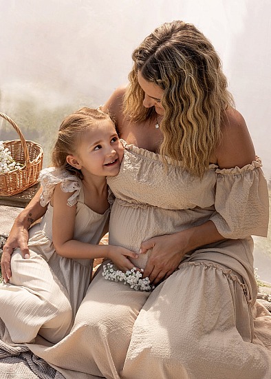 Outdoor Boho Style Maternity/Family/Children Session 