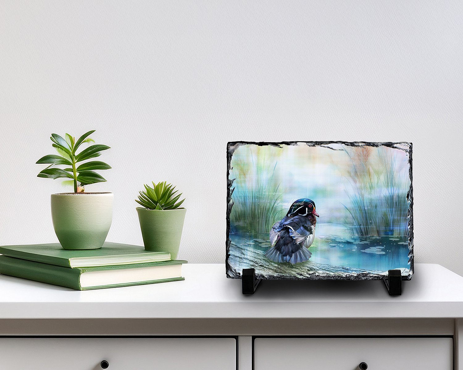 WOODY the WOOD DUCK | WOODY_SLATE.jpg