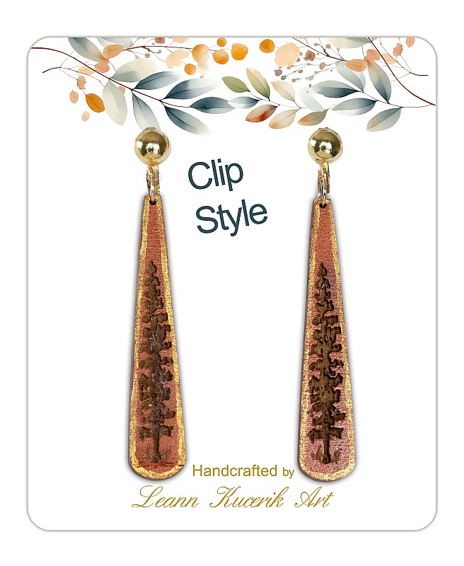 Rustic Terra-Cotta Long Trees