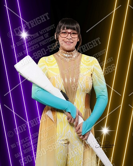 2025 PHS BOW COLORGUARD IN UNIFORM