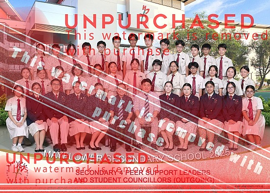 Mayflower Secondary School - Student Leaders 2025