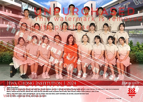 Hwa Chong Institution (JC) - Class 2024
