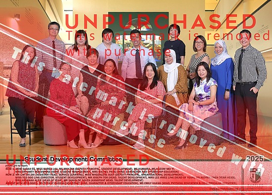 Raffles Girls' School (Secondary) - Dept and Staff 2025