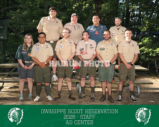 Owasippe Scout Reservation Staff Photos 2026