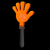 7.5 inch Plastic Hand Clappers | clapper.png