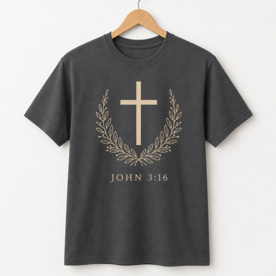 John 3:16 Scripture T-Shirt 