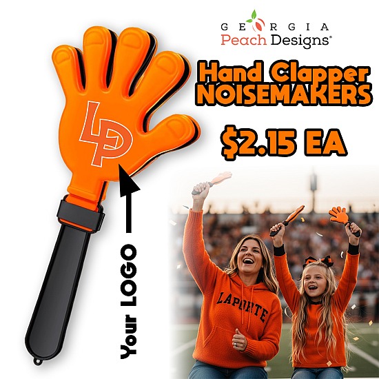 7.5 inch Plastic Hand Clappers