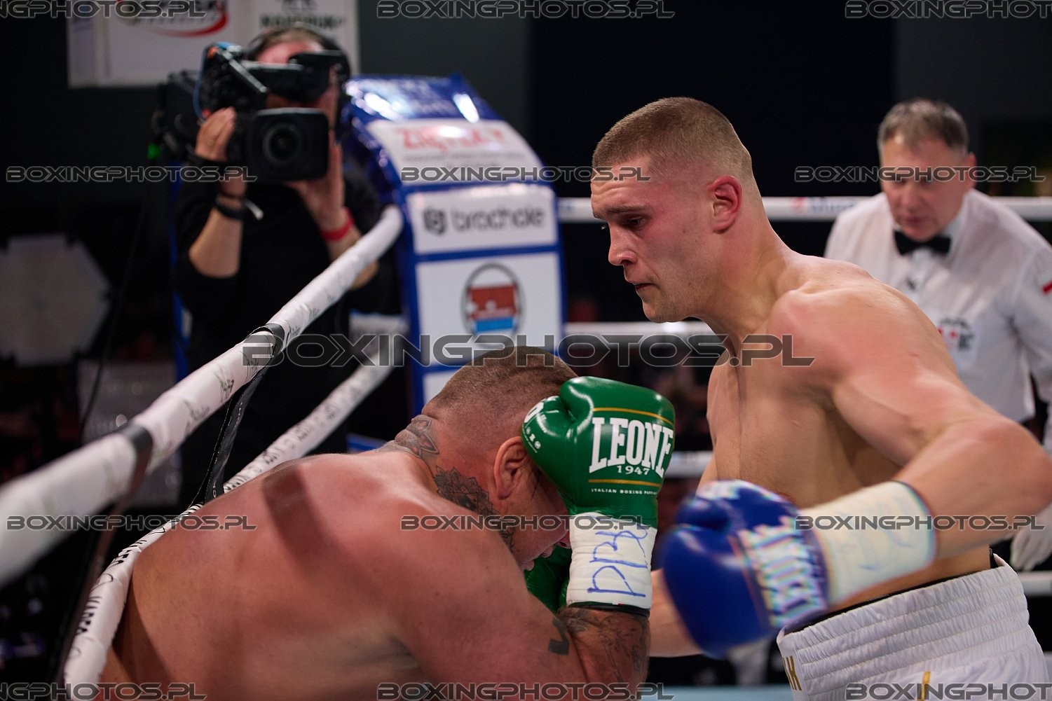Vitalii Burlak, Jakub Sosinski, Sosiński, Rocky Boxing Night, RBN 24, Kościerzyna, Koscierzyna, 2026