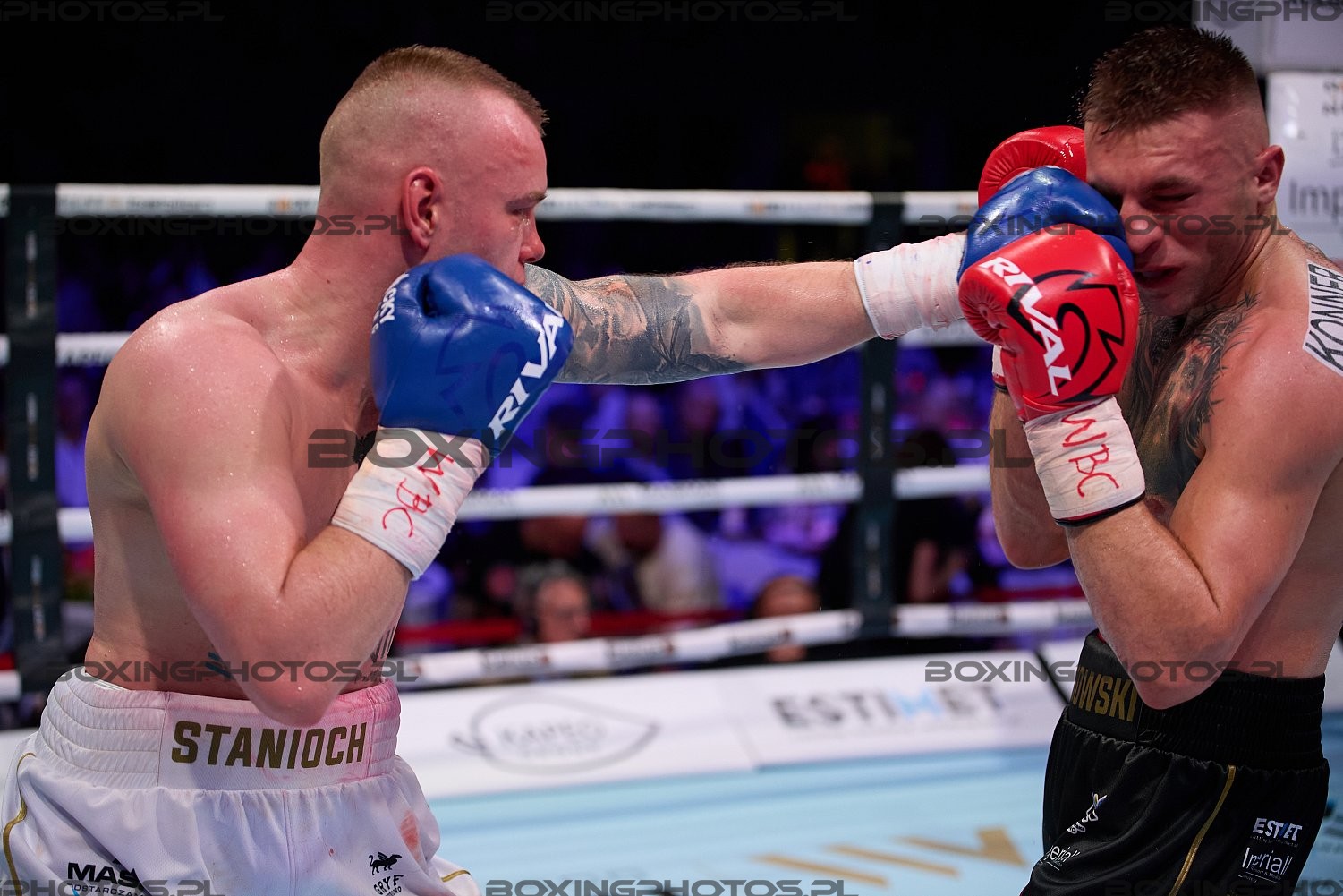 Kajetan Kalinowski, Łukasz Stanioch, Lukasz Stanioch, RBN 18, Rocky Boxing Night, Koszalin, 2024