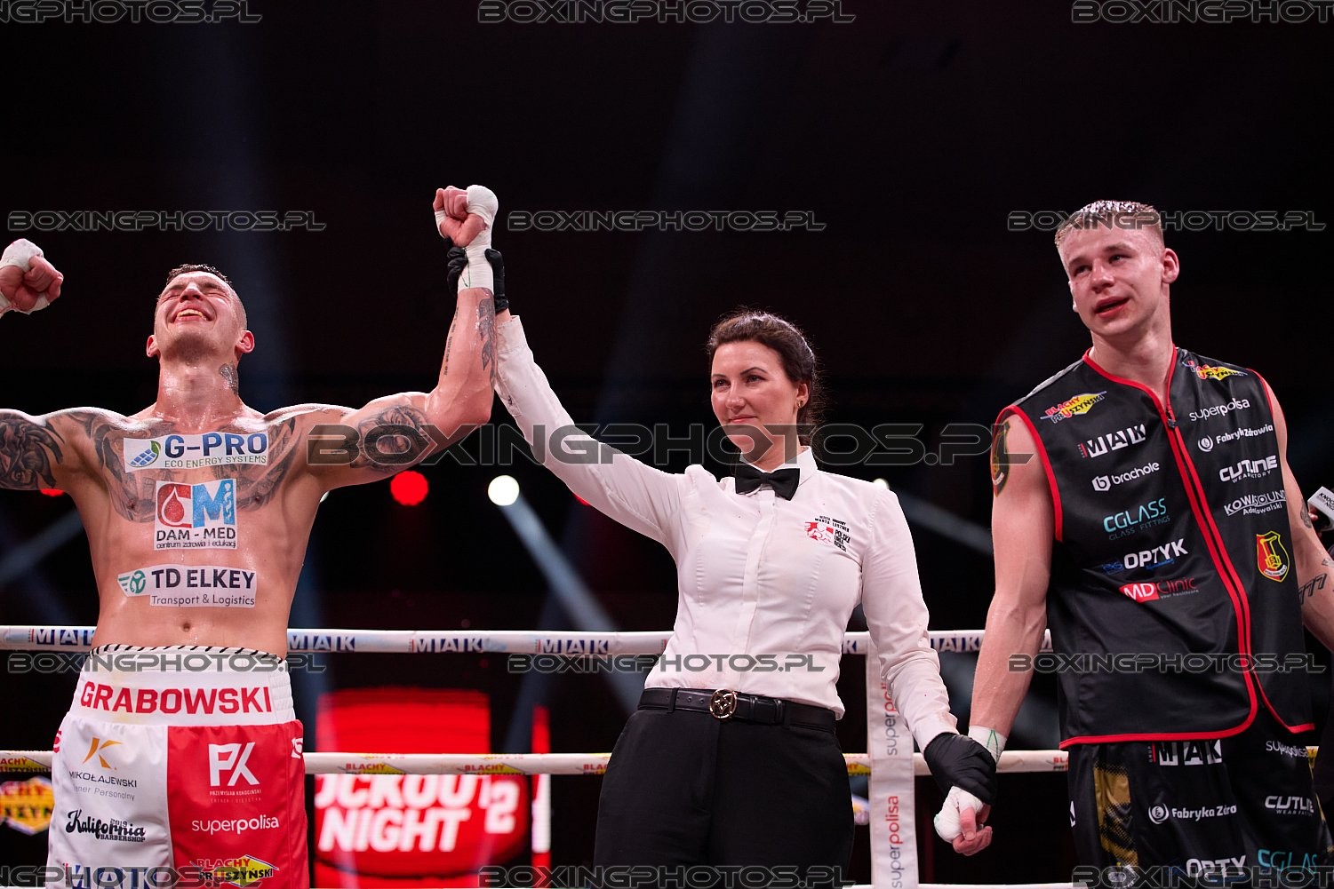 Miłosz Grabowski, Tobiasz Zarzeczny, Milosz, KnockOut Boxing Night 42, Chełm, Chelm, Poland, 2025, KBN 42