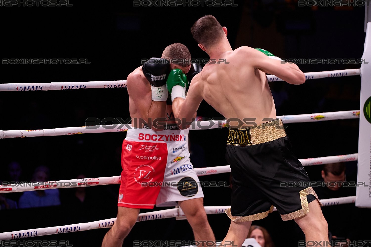 Michał Soczyński, Michal Soczynski, Ramazan Muslimov, KnockOut Boxing Night 42, Chełm, Chelm, Poland, 2025, KBN 42