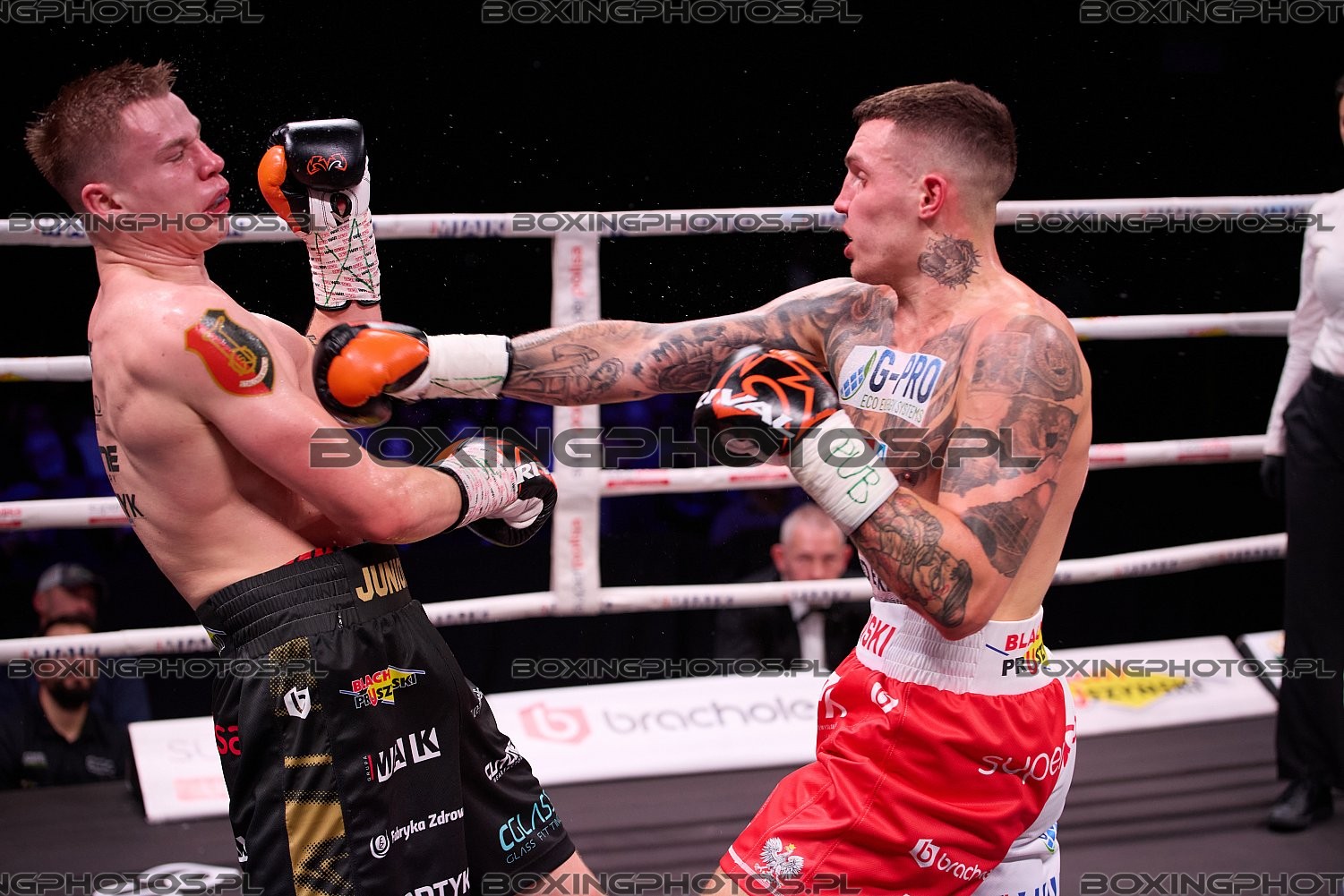 Miłosz Grabowski, Tobiasz Zarzeczny, Milosz, KnockOut Boxing Night 42, Chełm, Chelm, Poland, 2025, KBN 42