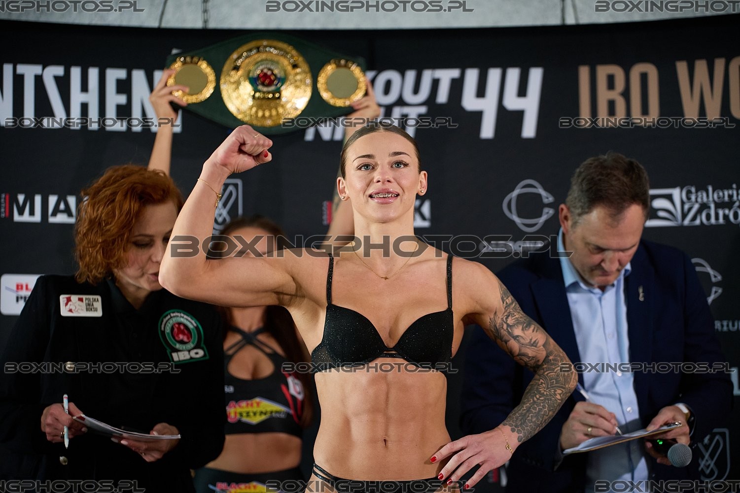 Laura Grzyb, Simamkele Tuntsheni, KBN 44, KnockOut Boxing Night, Jastrzębie-Zdrój, Jastrzebie-Zdroj, 2026, IBO