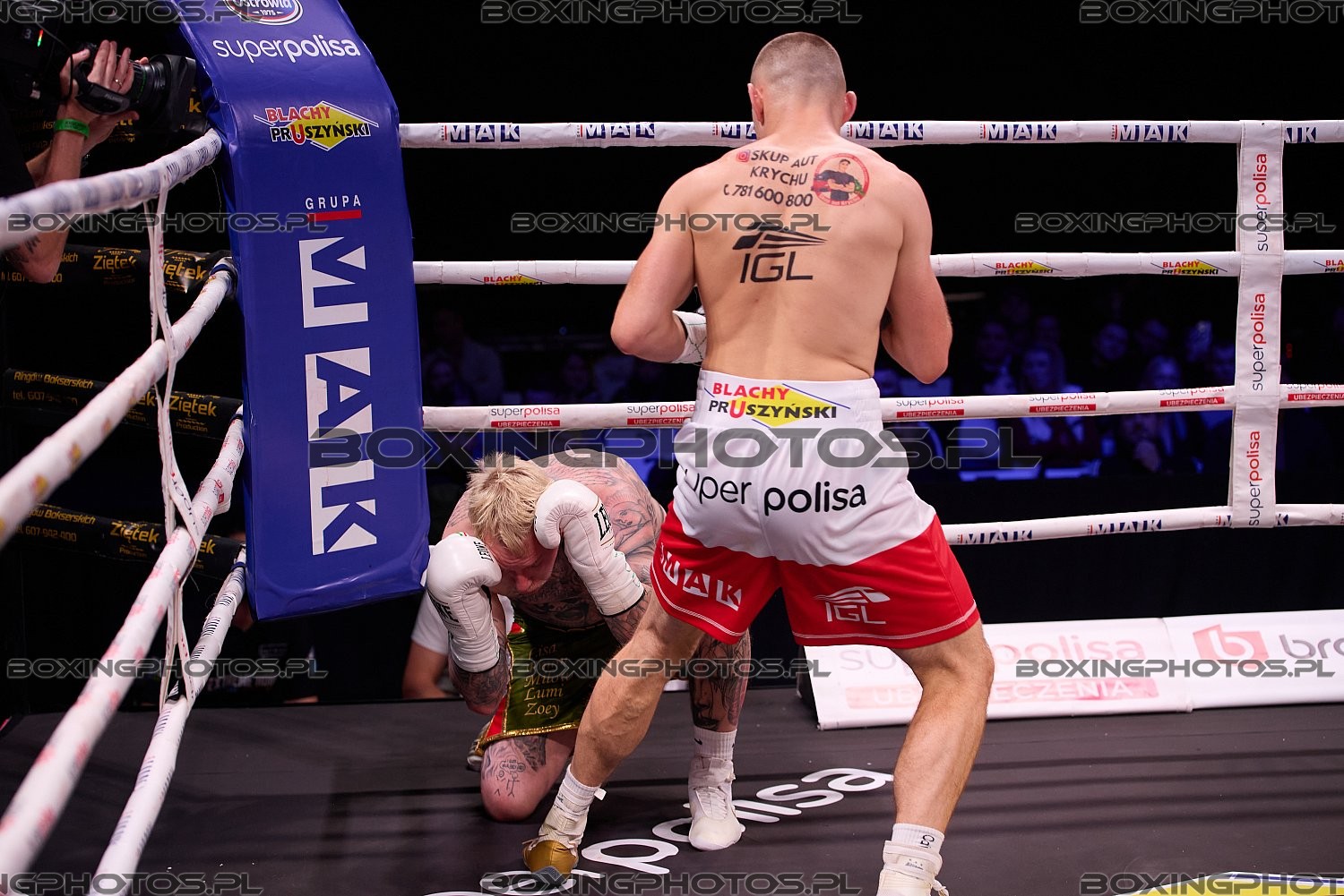 Rafał Wołczecki, Rafal Wolczecki, Kom Puolsen, KnockOut Boxing Night 42, Chełm, Chelm, Poland, 2025, KBN 42