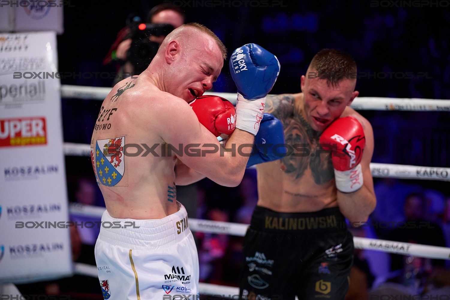 Kajetan Kalinowski, Łukasz Stanioch, Lukasz Stanioch, RBN 18, Rocky Boxing Night, Koszalin, 2024