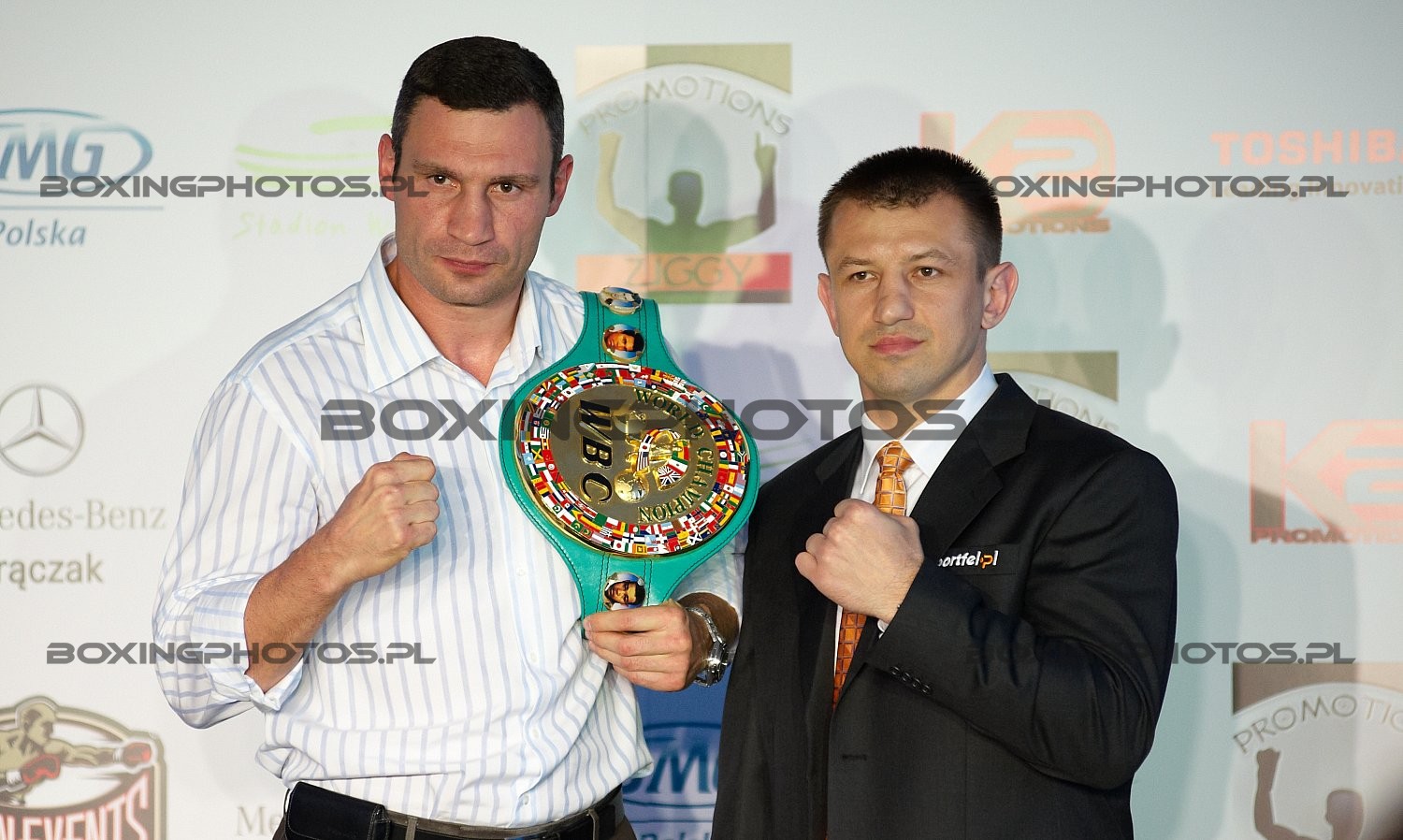 Tomasz Adamek, Vitali Klitschko, Witalij Kliczko, Wroclaw, Wrocław, 2011