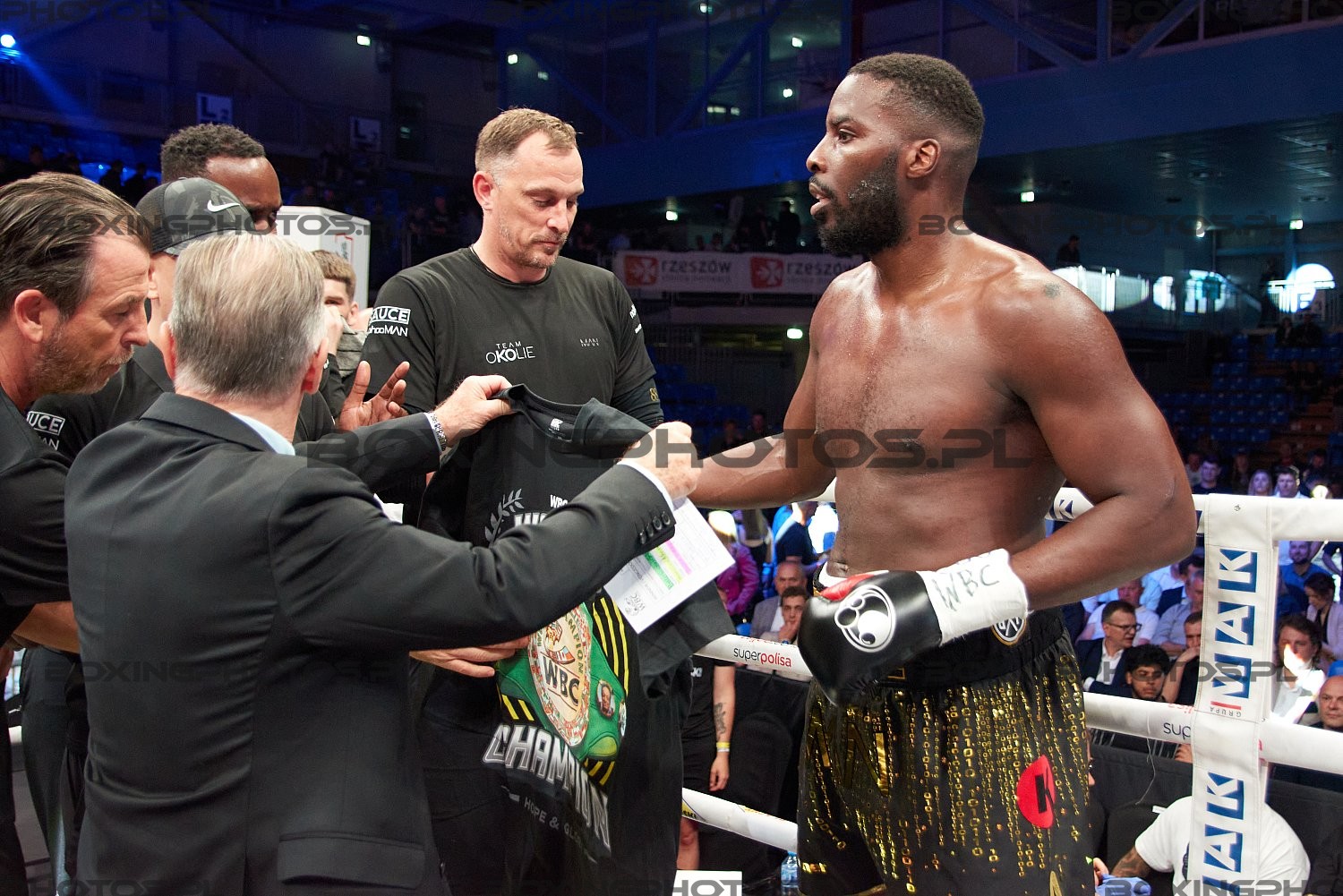 KBN 35, KnockOut Boxing Night, Rzeszów, Rzeszow, 2024, Łukasz Różański, Lawrence Okolie, Lukasz Rozanski