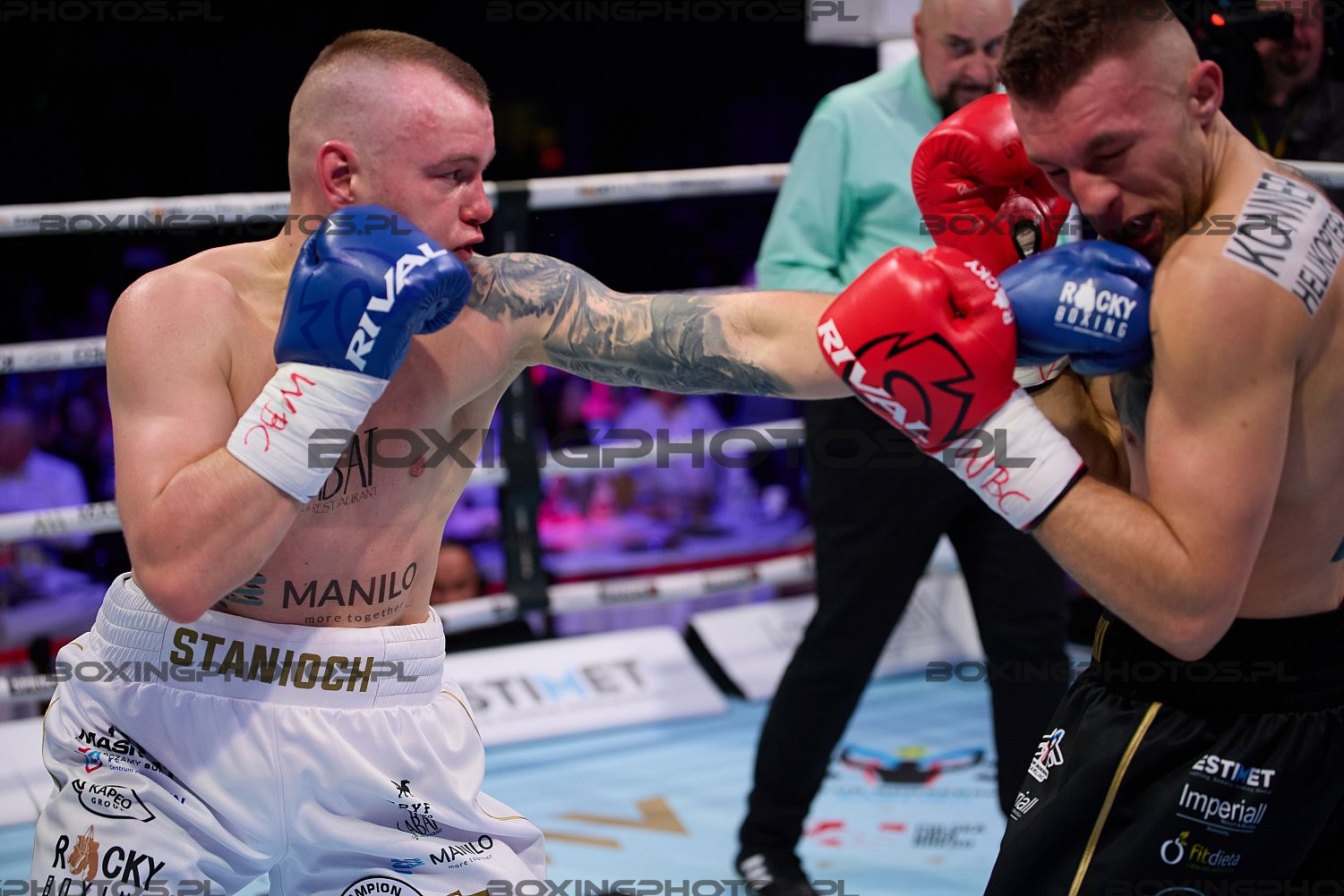 Kajetan Kalinowski, Łukasz Stanioch, Lukasz Stanioch, RBN 18, Rocky Boxing Night, Koszalin, 2024