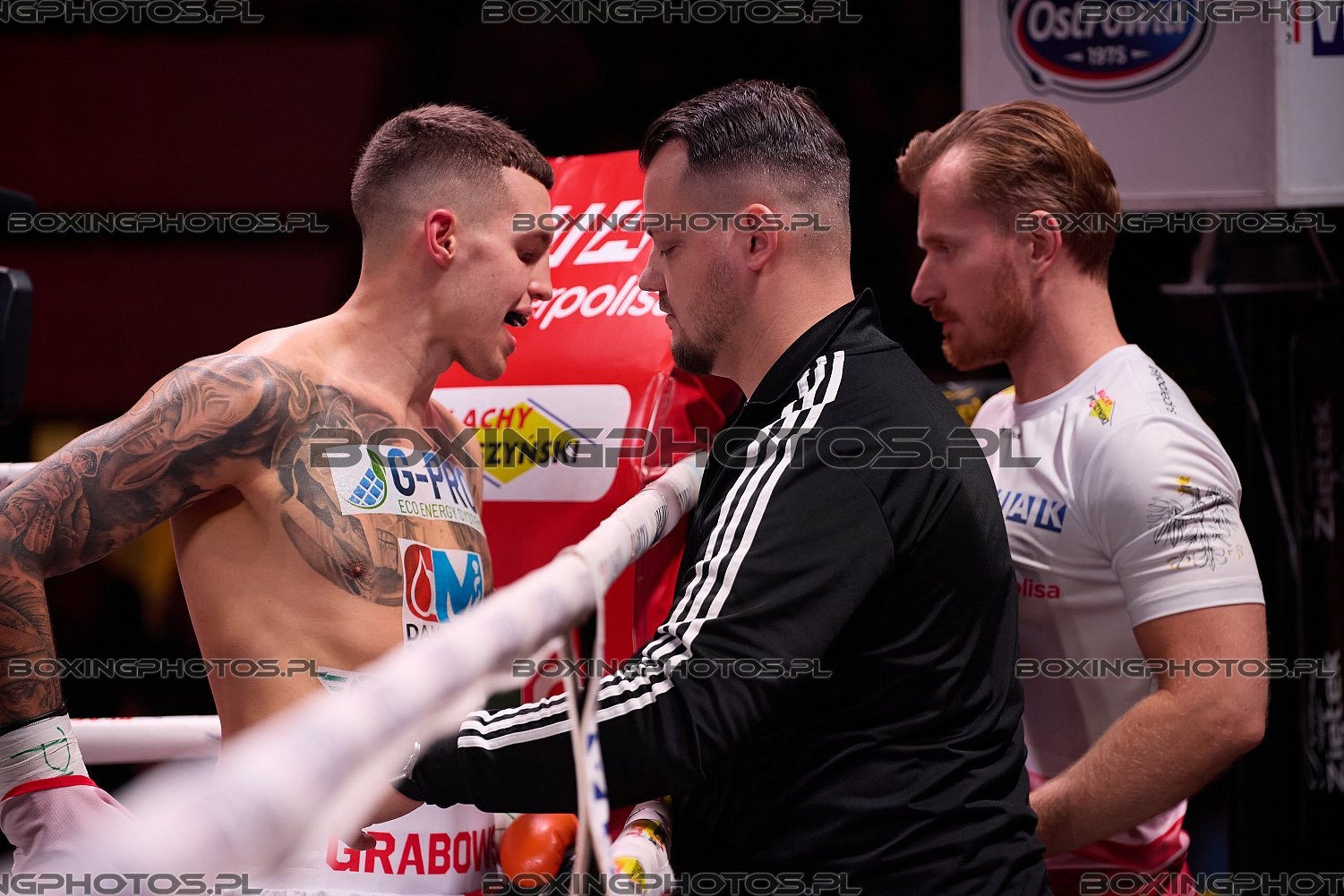 Miłosz Grabowski, Tobiasz Zarzeczny, Milosz, KnockOut Boxing Night 42, Chełm, Chelm, Poland, 2025, KBN 42