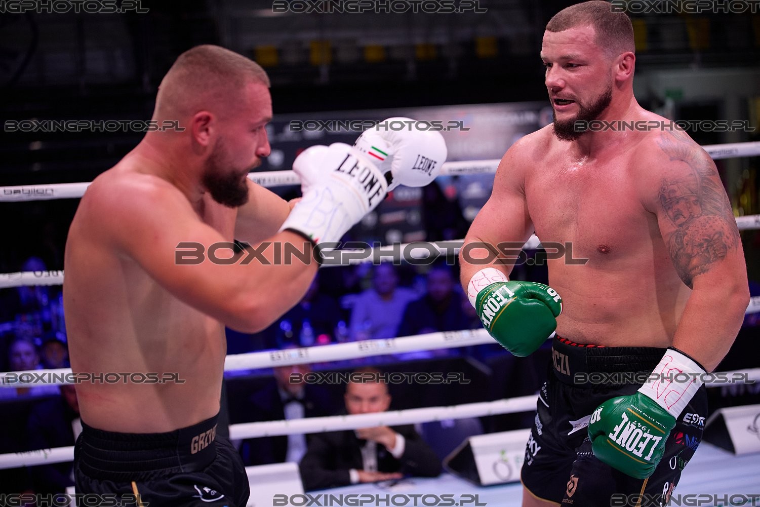 Krystian Arndt, Kacper Grzybowski, RBN 25, Rocky Boxing Night, 2026, Koszalin