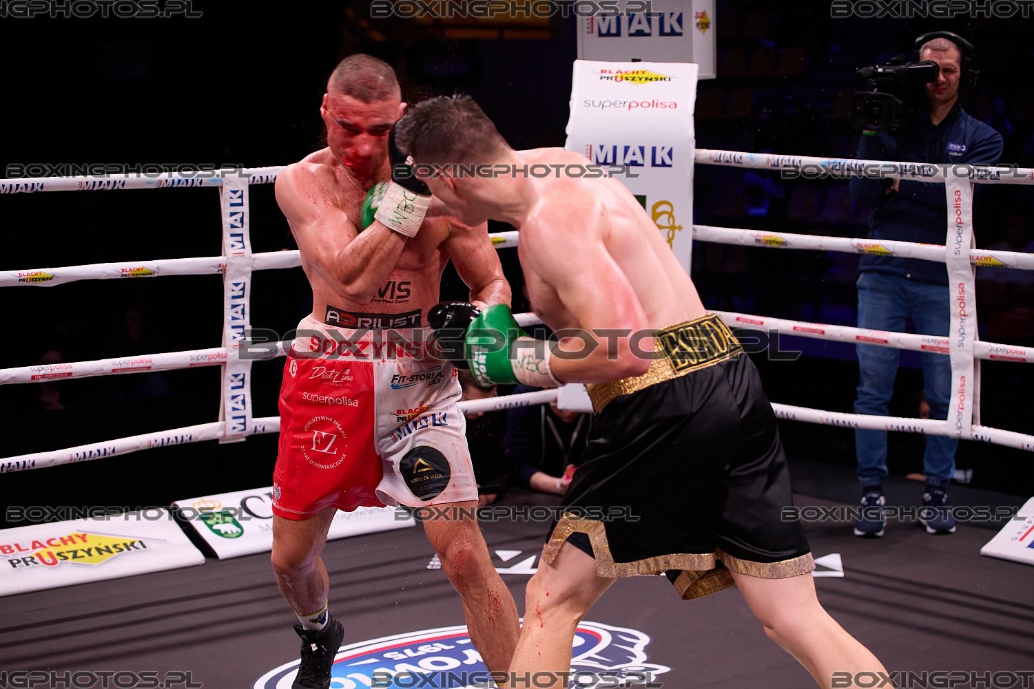 Michał Soczyński, Michal Soczynski, Ramazan Muslimov, KnockOut Boxing Night 42, Chełm, Chelm, Poland, 2025, KBN 42