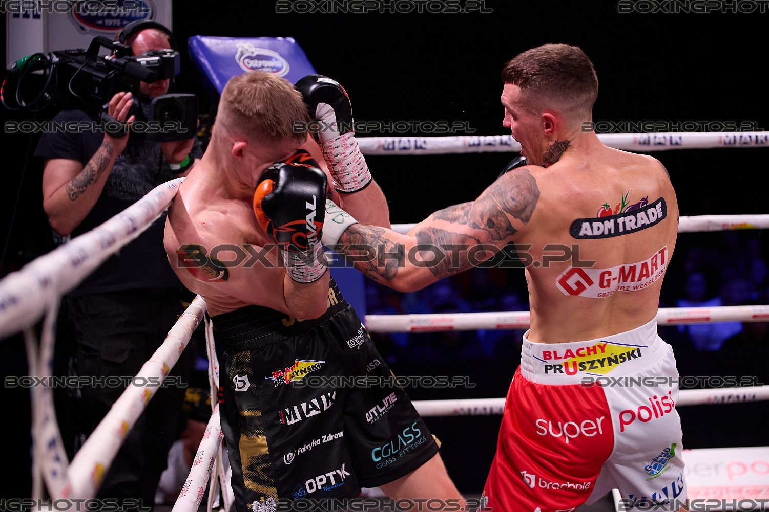 Miłosz Grabowski, Tobiasz Zarzeczny, Milosz, KnockOut Boxing Night 42, Chełm, Chelm, Poland, 2025, KBN 42