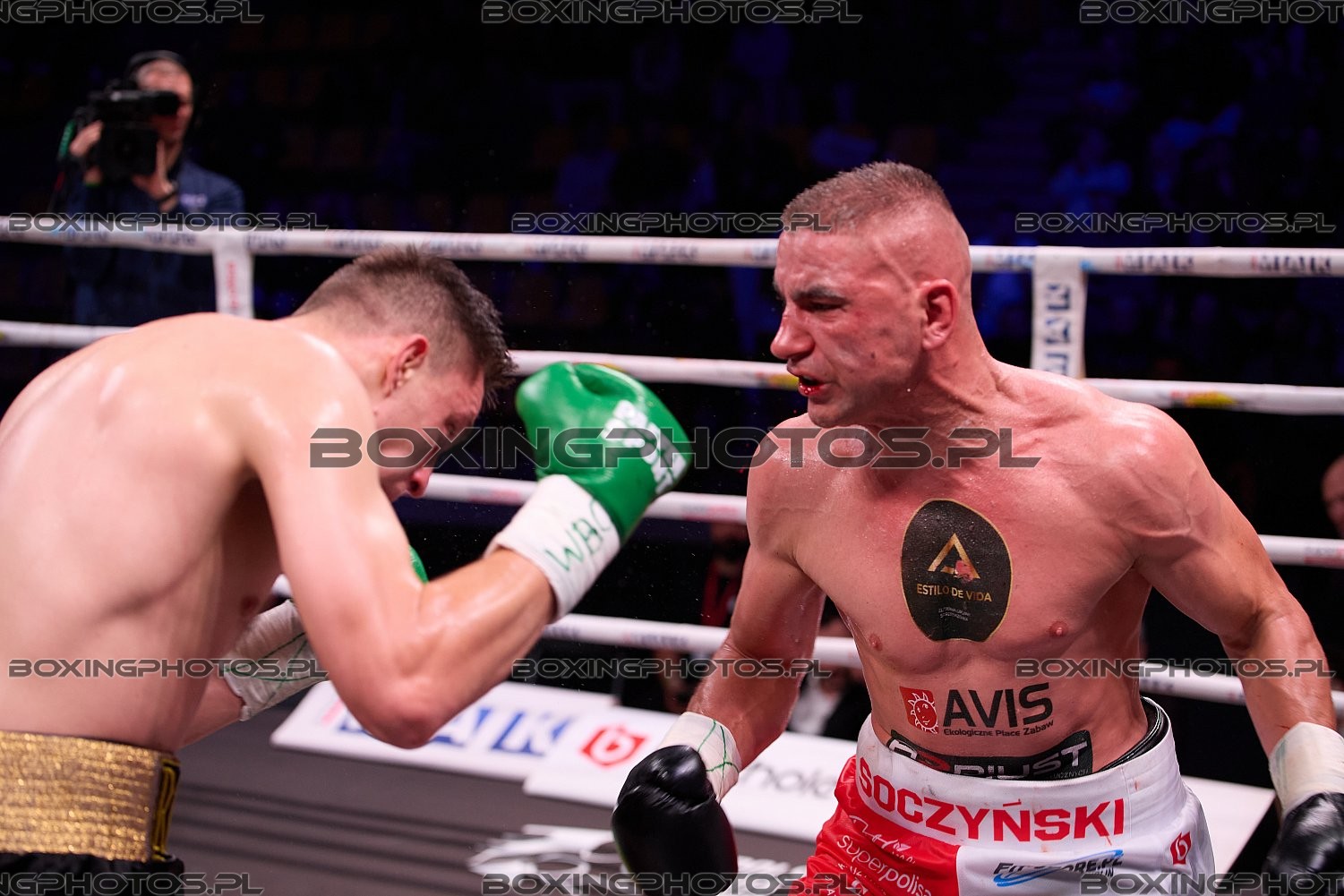 Michał Soczyński, Michal Soczynski, Ramazan Muslimov, KnockOut Boxing Night 42, Chełm, Chelm, Poland, 2025, KBN 42