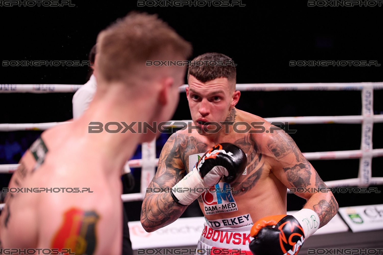 Miłosz Grabowski, Tobiasz Zarzeczny, Milosz, KnockOut Boxing Night 42, Chełm, Chelm, Poland, 2025, KBN 42