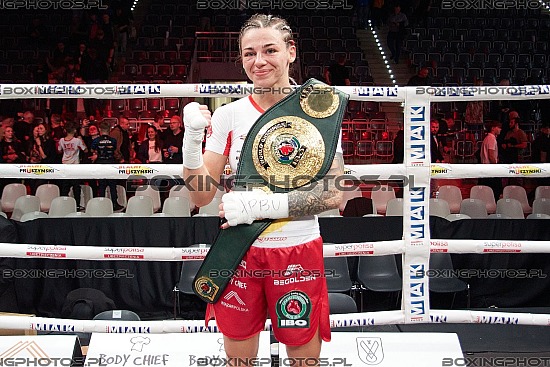 Laura Grzyb, Simamkele Tuntsheni, WBO World Champion, KBN 44, KnockOut Boxing Night, Jastrzębie-Zdrój, Jastrzebie-Zdroj, 2026