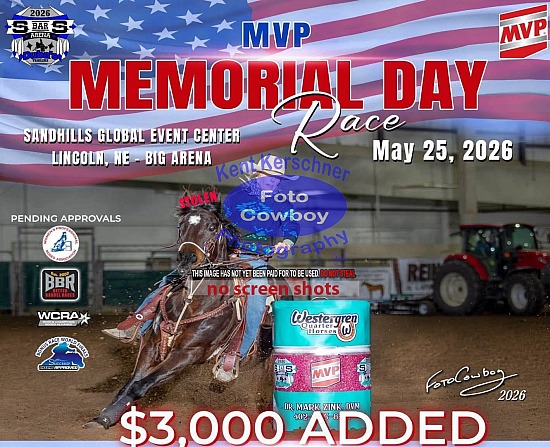 Memorial Day Barrel Race, Lincoln,NE