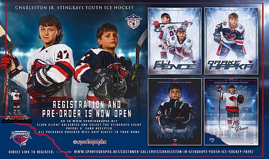 CHARLESTON JR. STINGRAYS YOUTH ICE HOCKEY 2026