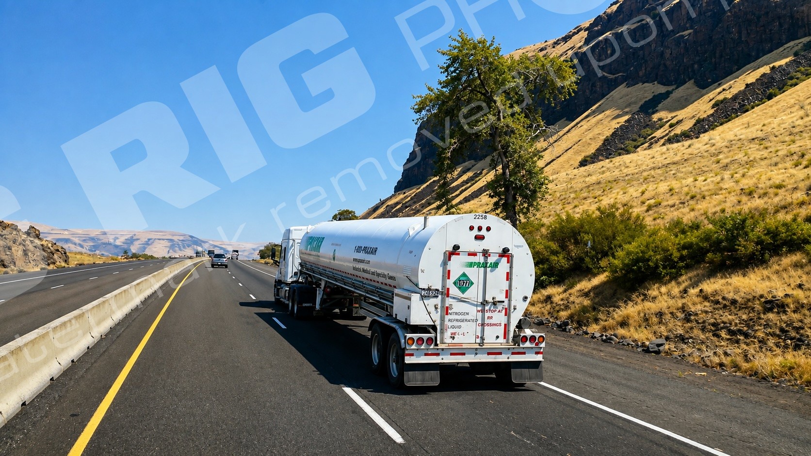 452410, columbia gorge, i-84, i84, linde, linde 452410, praxair, proxair, tanker
