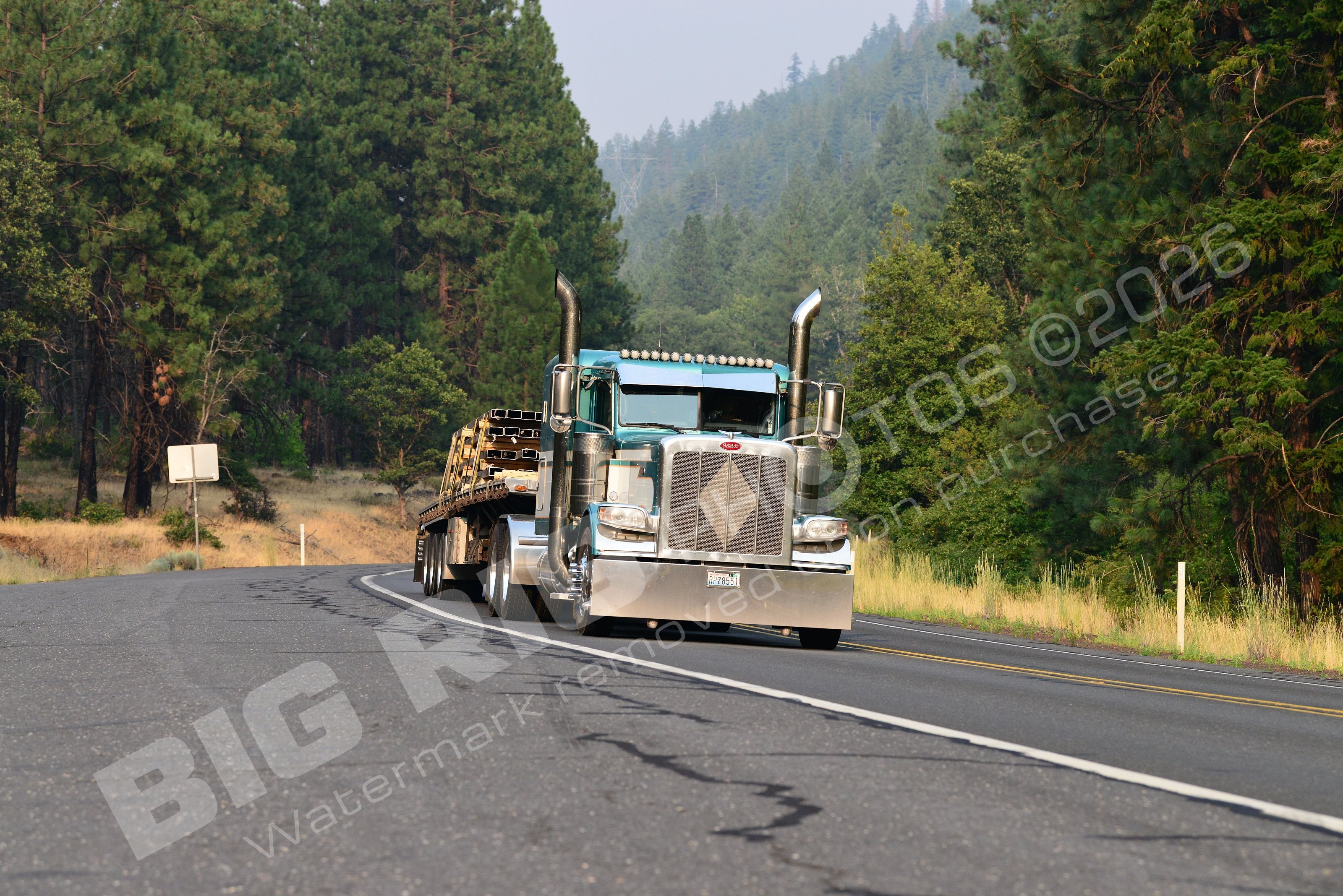 BBF, Flatbed, Kenworth, L62, Penna Trucking, Peterbilt, rp28551