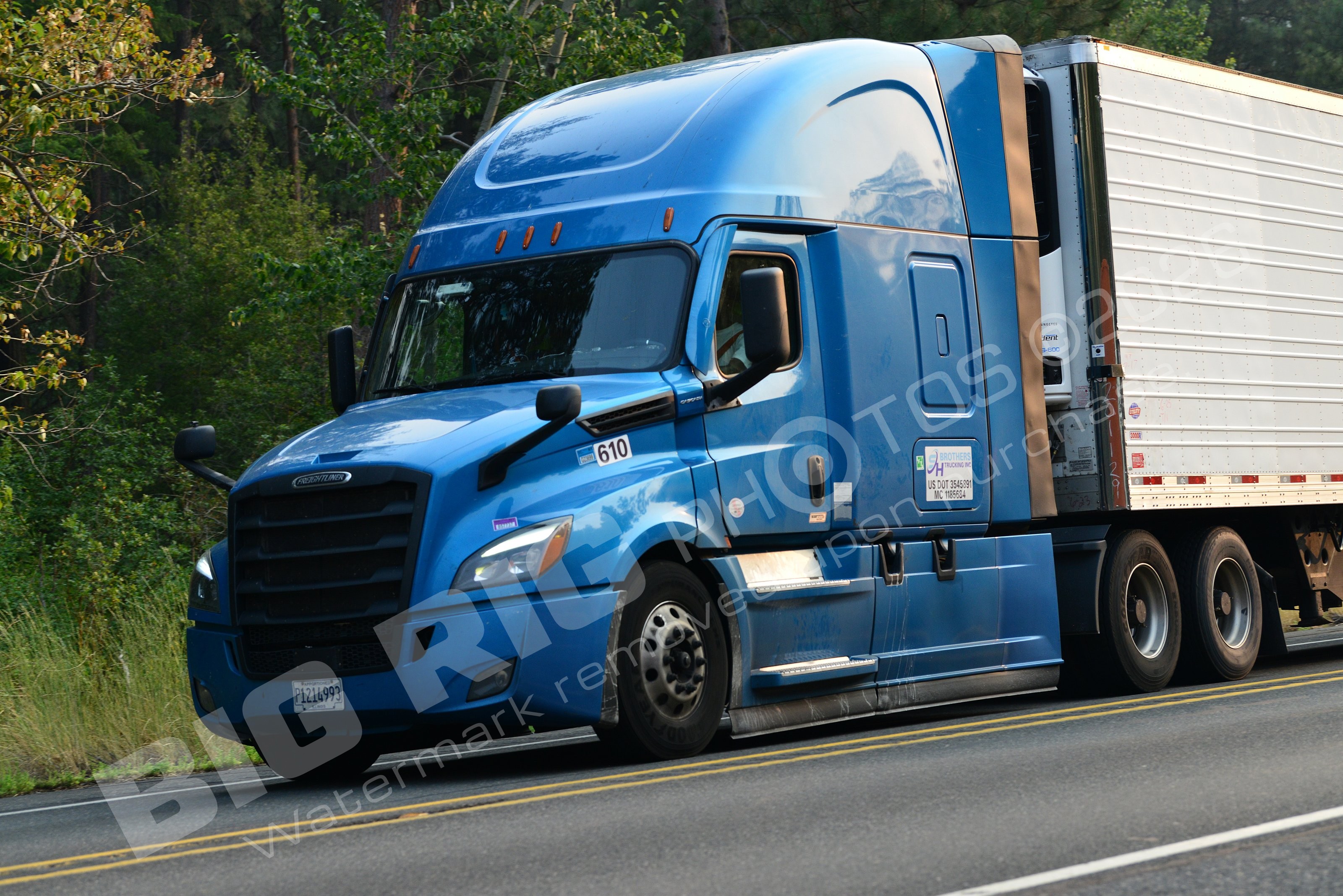 610, BBF, Brothe, Dry Van, Freightliner Trucks, Reefer, p1214993