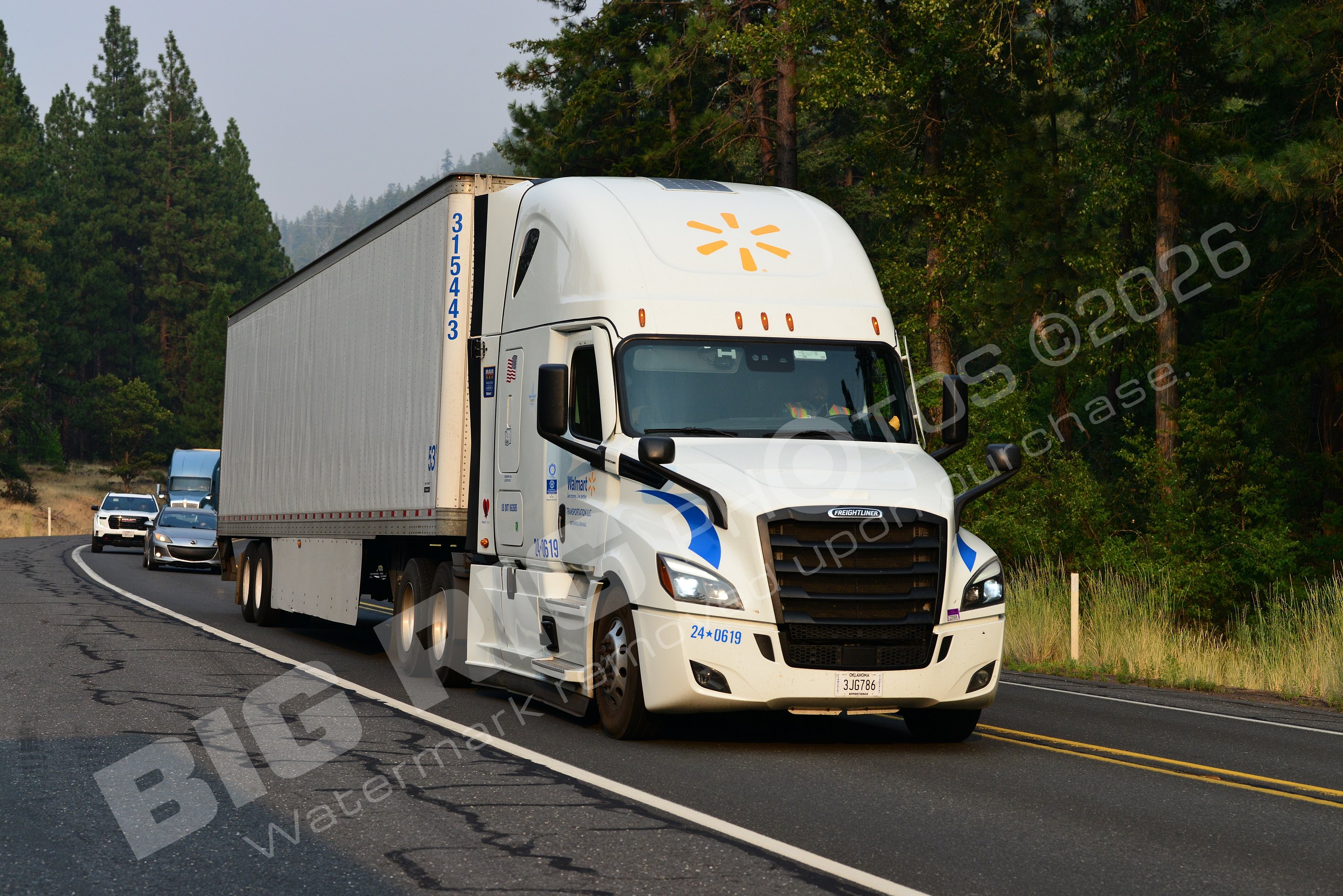 24-0619, BBF, Dry Van, GMC, Walmart, Walmart 24-0619, cni6162