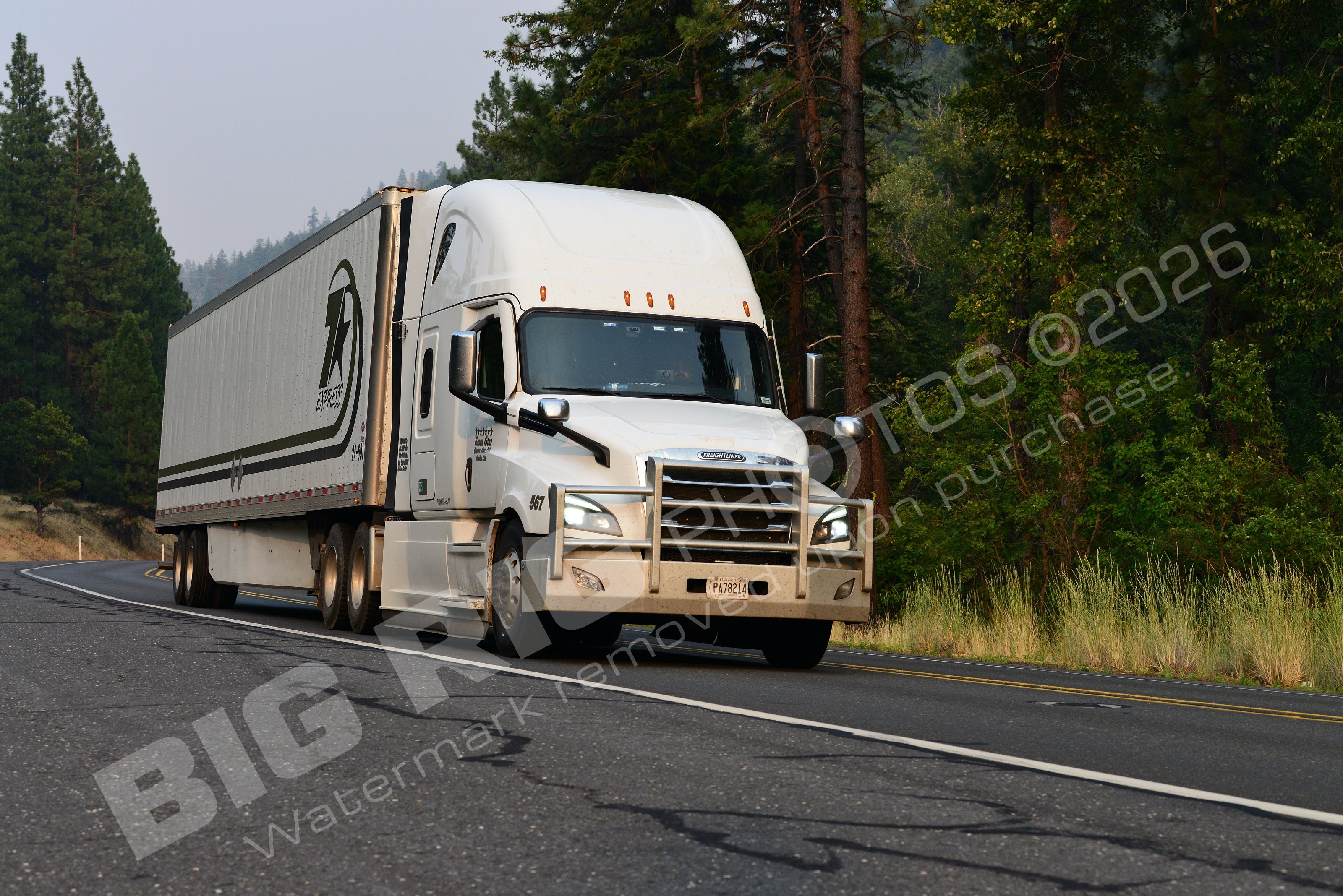 BBF, Dry Van, Freightliner Trucks, Z Trucking Express, pa78214