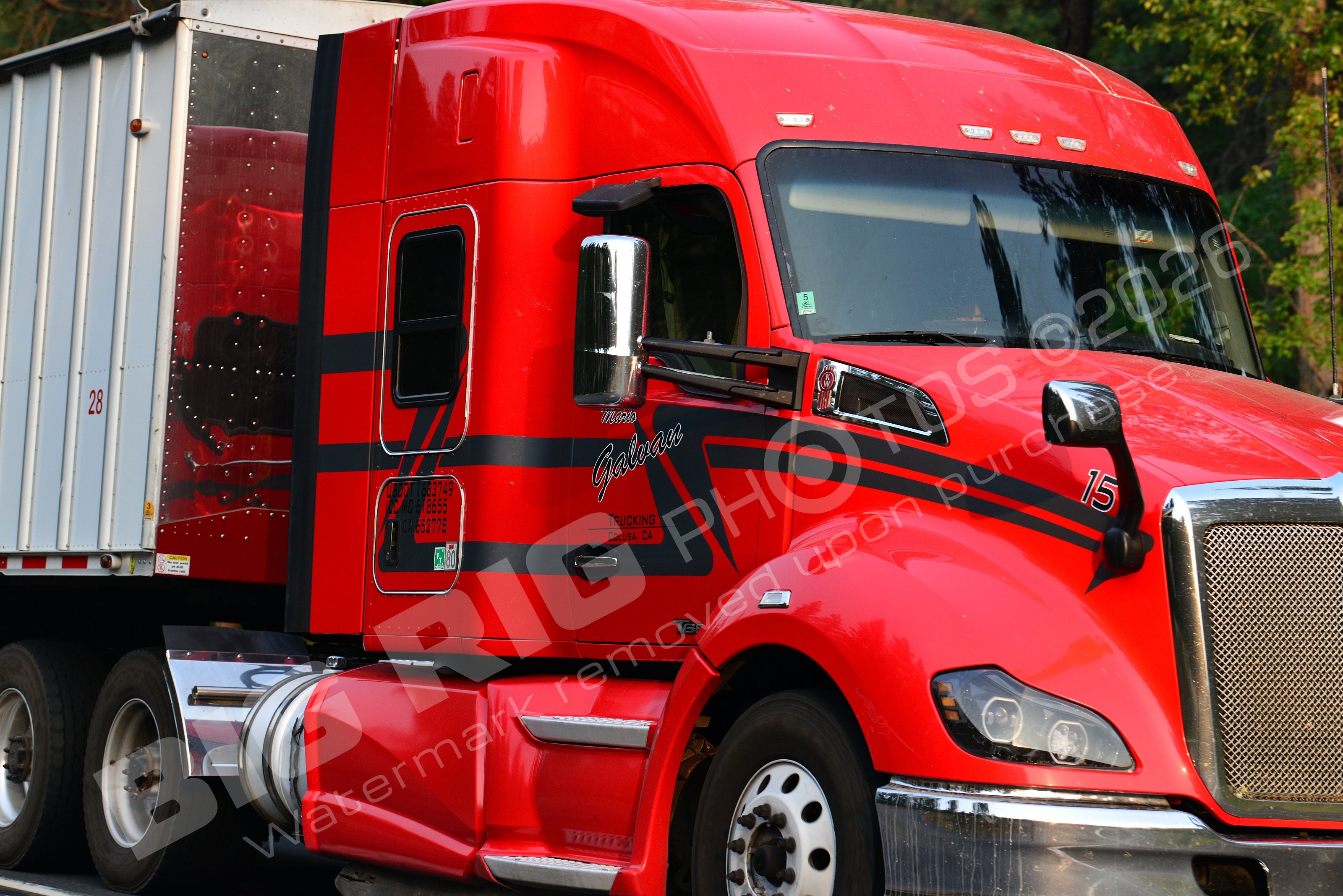 15, BBF, Dry Van, Galvan Tru, Galvan Trucking, Kenworth, yp57749