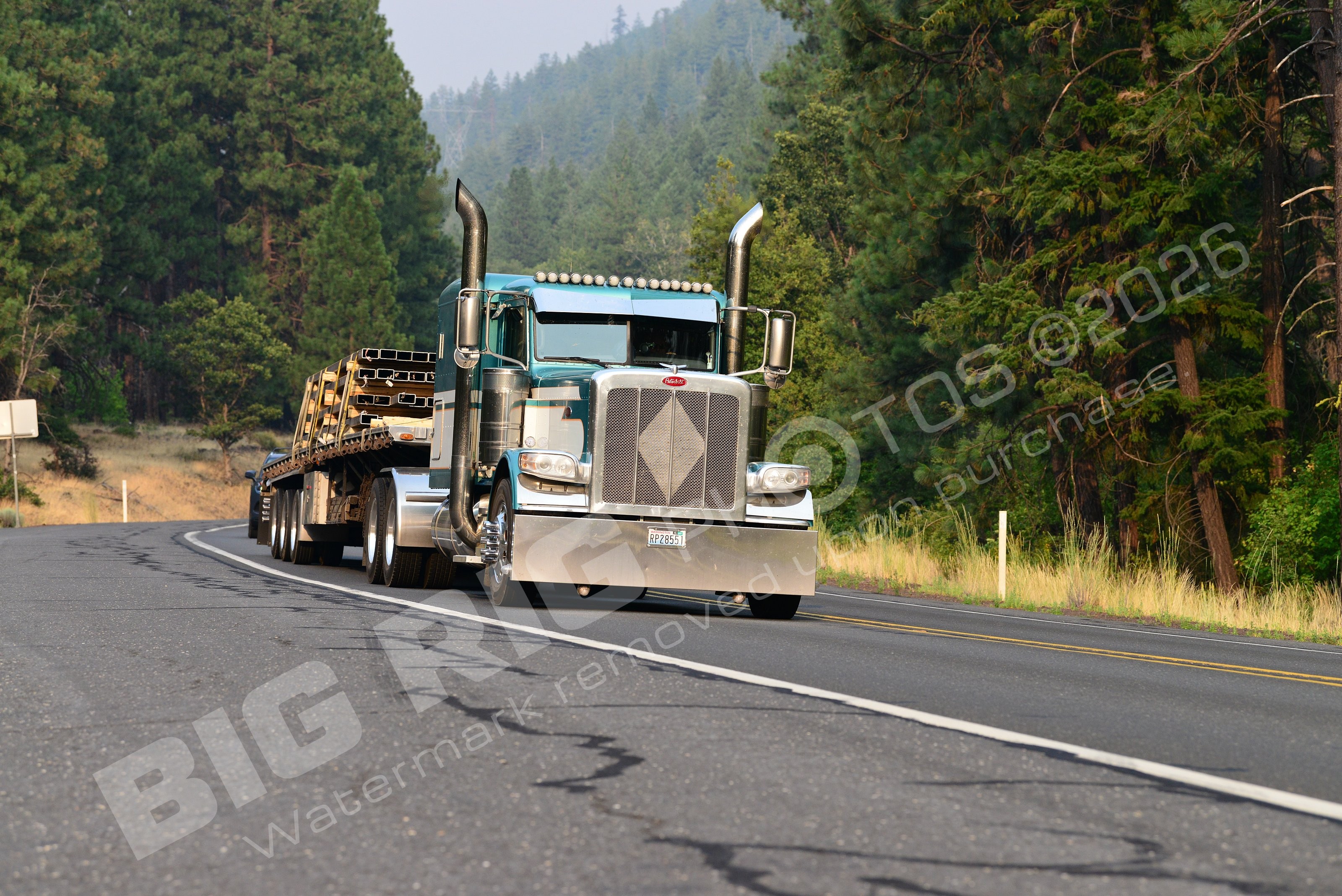 BBF, Flatbed, Kenworth, L62, Penna Trucking, Peterbilt, rp28551