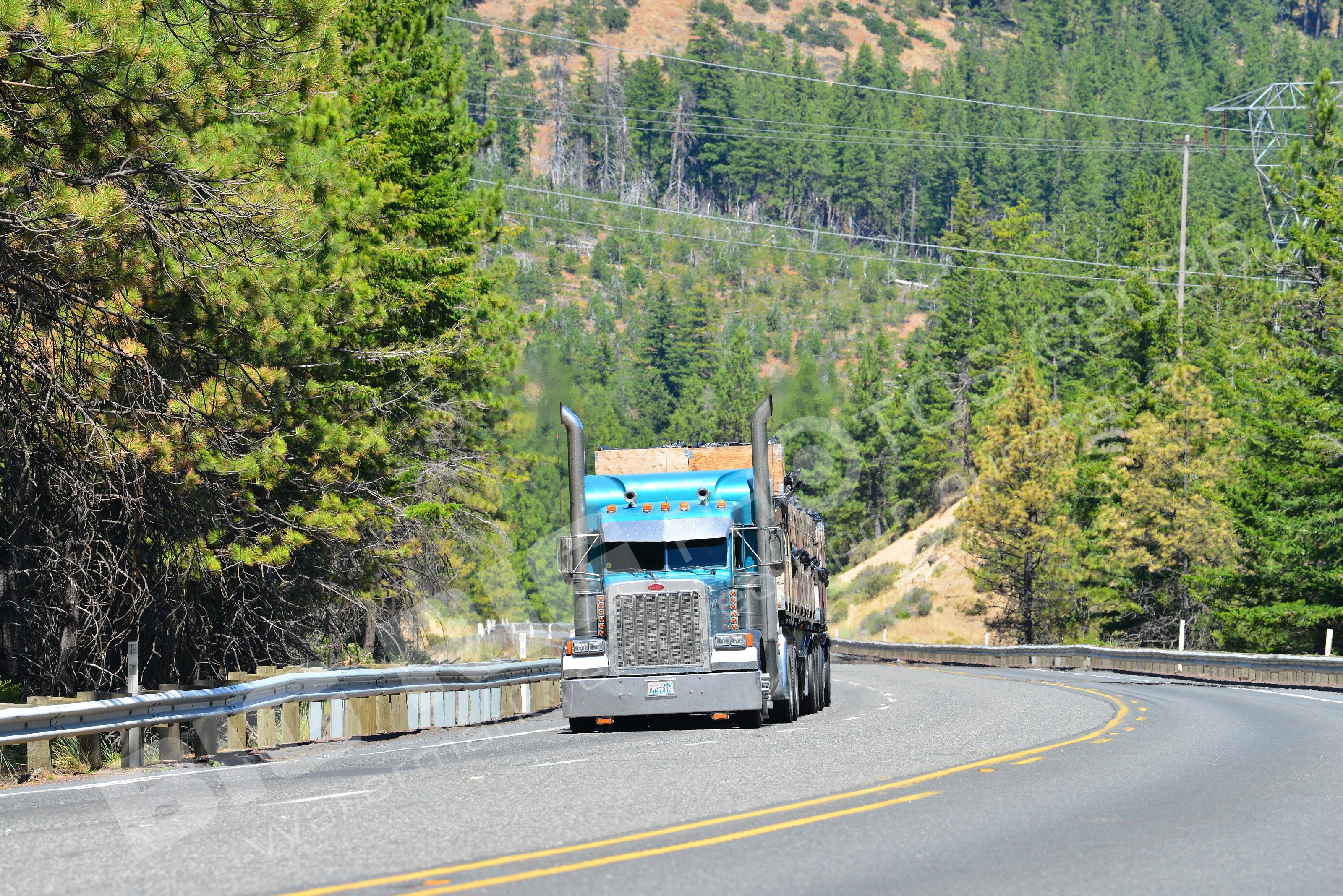 18, 80470rp, BBB, Flatbed, Kenworth, Logger, Peterbilt