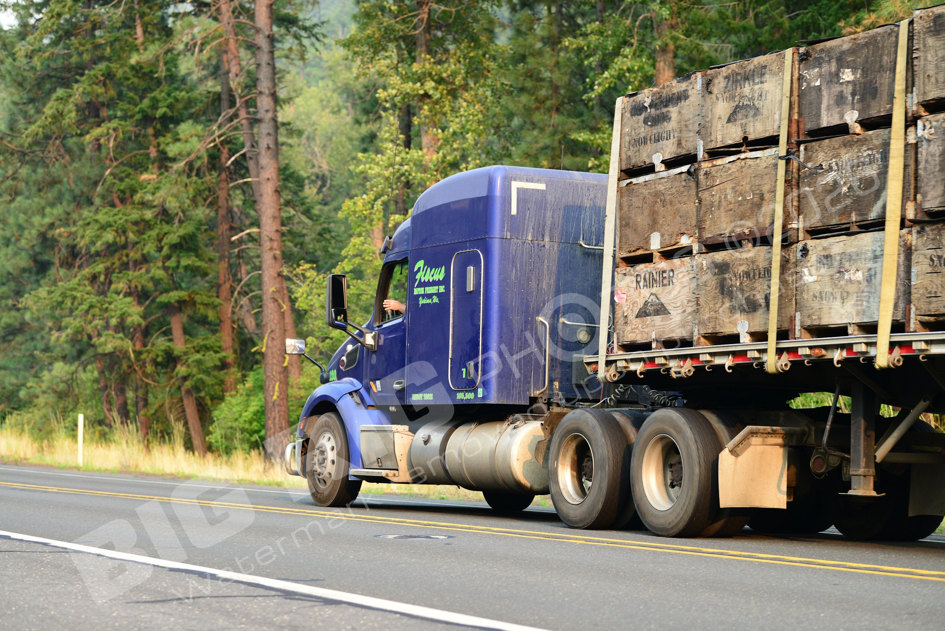701, 71535rd, BBF, Flatbed, Ge, Hoon Trucking, Hoon Trucking 701