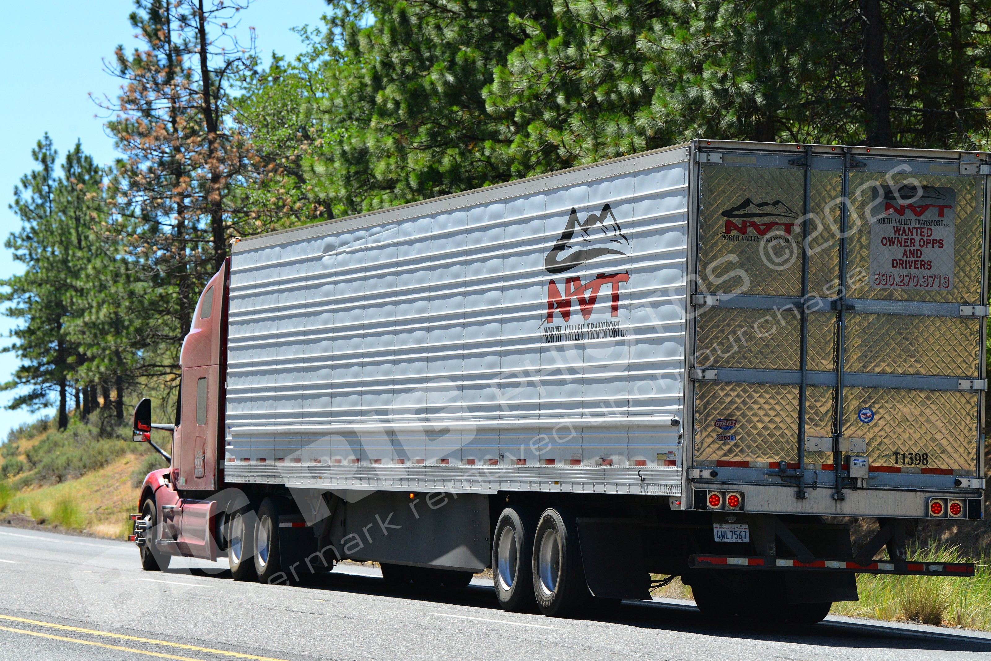 4wl7567, 69, BBB, NVT, NVT 69, North Valley Transport, Reefer