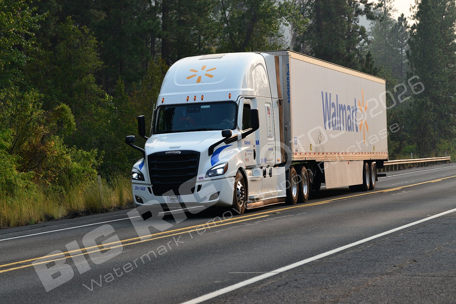 26-1458, 3mw897, BBF, Freightliner Tru, Walmart, Walmart 26-1458