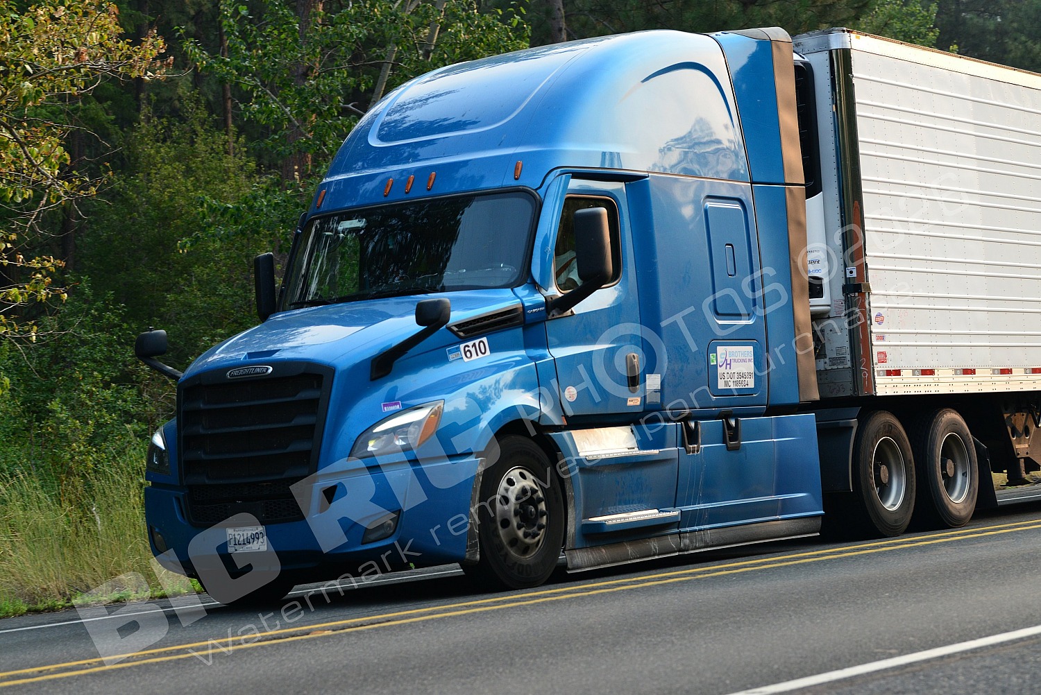 610, BBF, Brothe, Dry Van, Freightliner Trucks, Reefer, p1214993