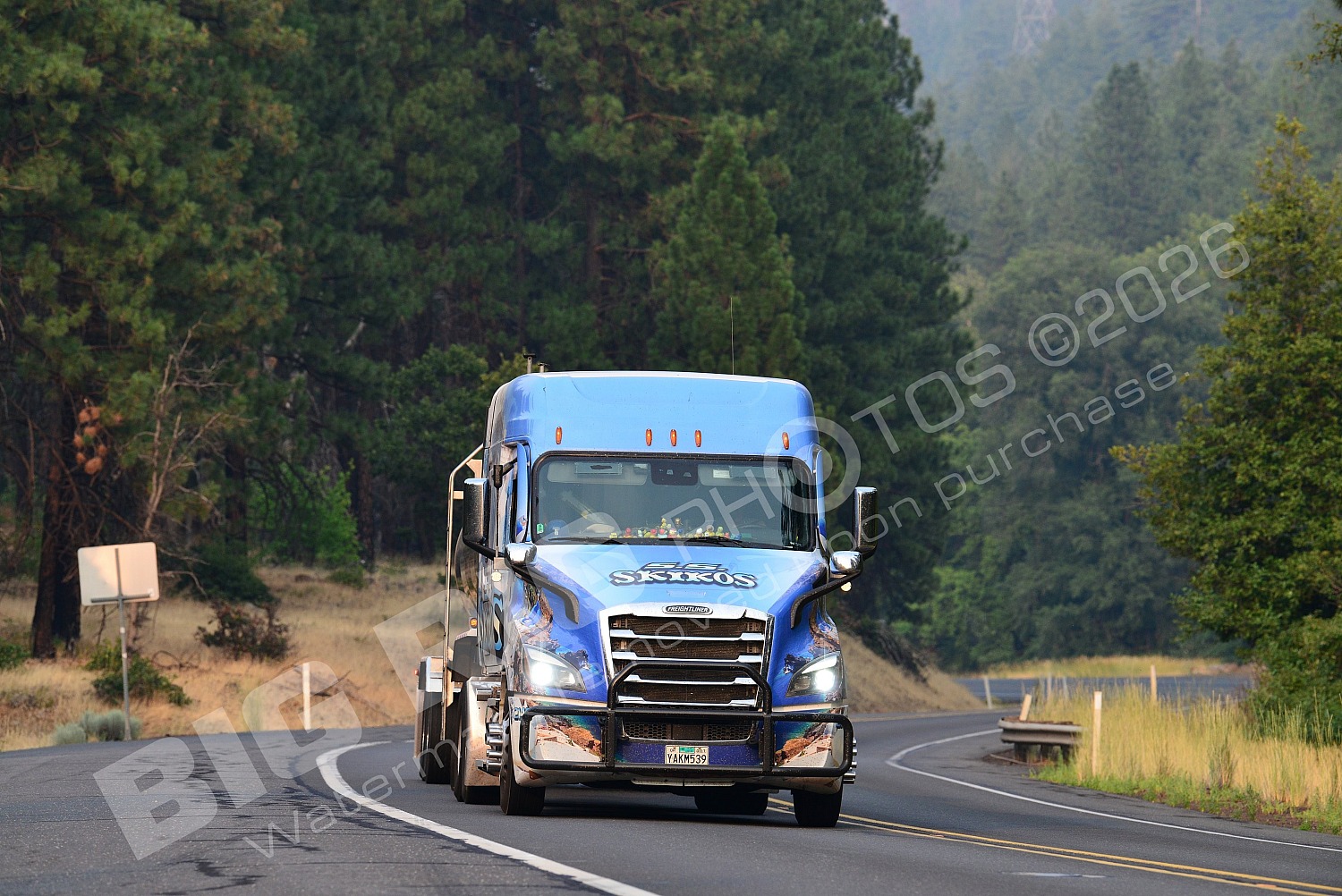 BBF, Dry Van, Freightliner Trucks, Siskiyou, yakm539